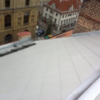Havelská 23, Praha 1 – oprava střechy a komínů nad střechou domu